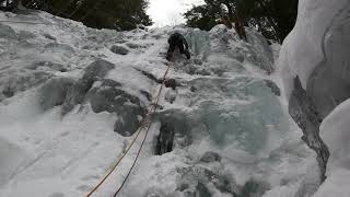 Ice Climbing - Leading, Bear Creek Falls (AKA...