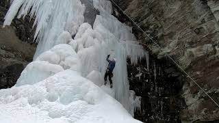 Ice Climbing - TR at Campbell Falls (AKA...