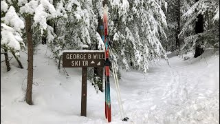 Cross Country Ski - George B Will Trail (Black...