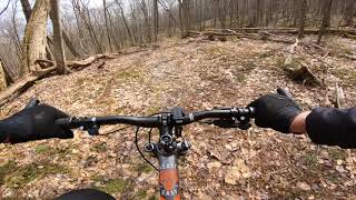 Mountain Bike - Fravel Trail - April 4, 2019