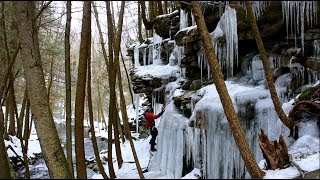 Ice Climbing - Rosecrans Falls - January 26, 2019