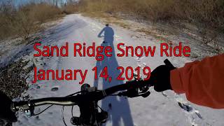 Mountain Bike - Sand Ridge Snow Ride - January...