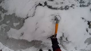Ice Climbing - Roadside Gully - December 30, 2017