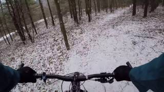Mountain Bike - Snowy Ride, Bald Eagle State...