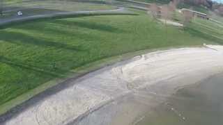Drone - Storming the Beach at Bald Eagle State...