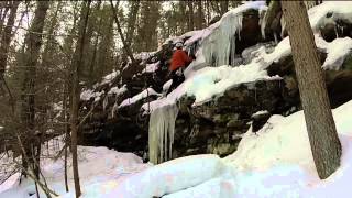 Ice Climbing - Rosecrans Falls - March 7, 2015