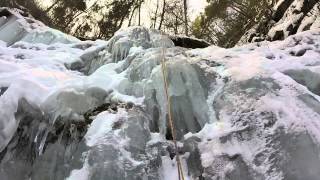 Ice Climbing - Seconding, Hidden Amphitheater...