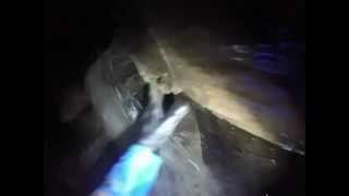 Caving - Cascades in Allensville Cave -...