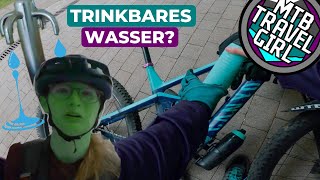 Komisches Wasser auf MTB Bikepacking Tour |...