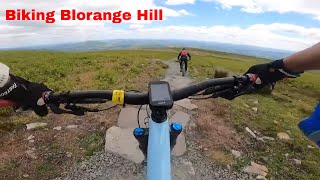 Blorange MTB ride in South Wales from Wern...
