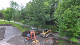 Ontario Bike Park Construction Paved Pump...