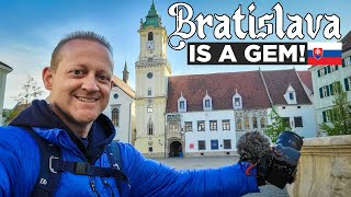 20 Hours in BRATISLAVA!! Is it enough? [travel...