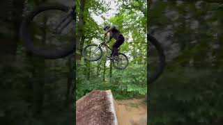 Taking my hands off straight after a Tailwhip.