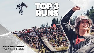Record Breaking Slopestyle MTB | Top 3 Runs at...