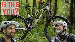 REAL world riders try the enormous Mondraker...
