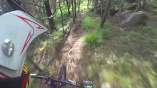 Downhill First time at Fosseikeland GoPro HERO 3