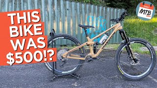 My New Mountain Bike Was Only $500