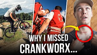 Why I missed Crankworx.... (injured my brain -...