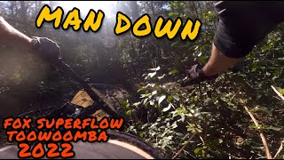 First crash in a while! | Fox Superflow Round...