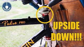 Installing a Chris King Headset Upside down...