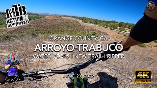 MTB Riding a New Trail at the Arroyo-Trabuco,...