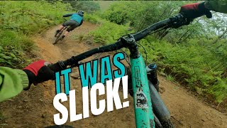 RIDING MOUNTAIN BIKES IN THE WET CAN BE TRICKY!
