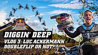 Luc Ackermann's Double Back Flip From A Dirt...
