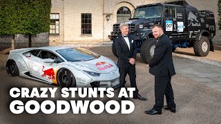 Jumping Mad Mike's Huracan With A Dakar Race...