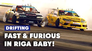 Fast And Furious In Riga: Drift Masters...
