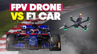 FPV Drone VS Formula 1 Car? Who Will Win? |...