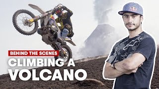 Behind The Scenes Of An Epic Ride Up A Volcano...
