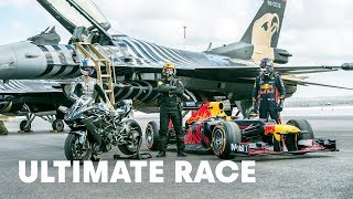 F1 Car vs F16 Fighter Jet vs Tesla vs Private...