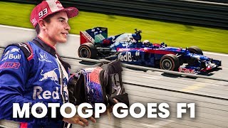 We placed Marc Marquez in an F1 car. | Marc...