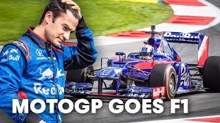 We placed Dani Pedrosa in an F1 car. | Dani...