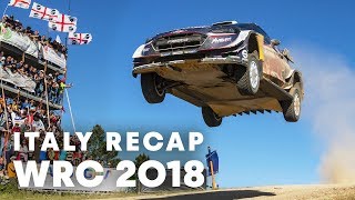 Top 5 highlights from Rally Italy 2018. | WRC 2018