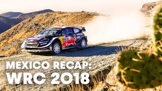 Mexican mayhem unfolding at WRC Mexico 2018.