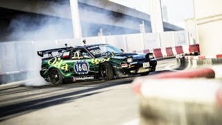 Drifting an empty car park. | Red Bull Car...