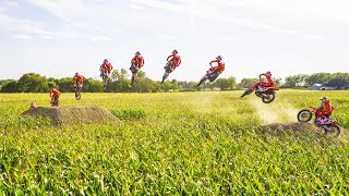 How a cornfield turned into a motocross track....