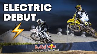 ELECTRIC Dirt Bike DEBUT at Red Bull Straight...