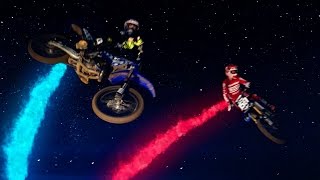 Racing Two-Strokes After Dark at Red Bull...