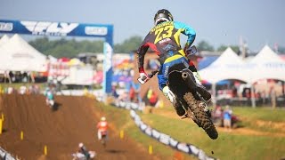 Aaron Plessinger Battles the Track at Muddy...
