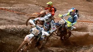 Super Slow Motion Hard Enduro Action - Red...