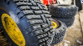 Spiked Snow Tires On Steroids | Red Bull...
