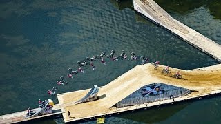 Ronnie Renner Rides Floating FMX Course - Red...