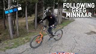 GoPro POV - Following the goat Greg Minnaar in...