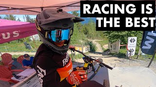PRACTICE LAP FOLLOWING HEIKO KRAUSE - BC CUP DH