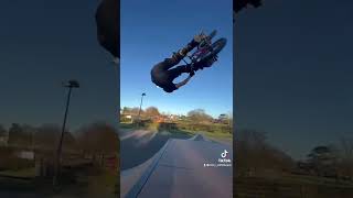 Bike crash reel Harry beast #evelknievel