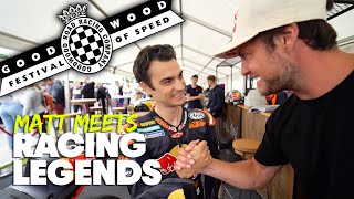 Matt Jones Meets His Motorsports Idols at the...