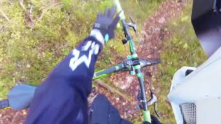 06 10 2017 too wet had to hike a bike  &...