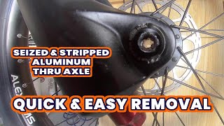 Easy Way to Remove a Seized & Stripped...